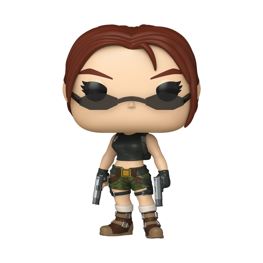 Lara Croft (Angel of Darkness), and he is not blinking
