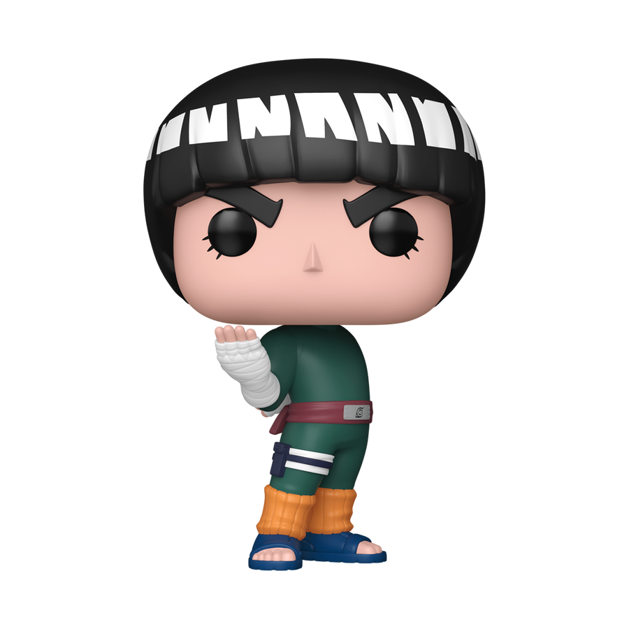 Rock Lee, and he is not blinking
