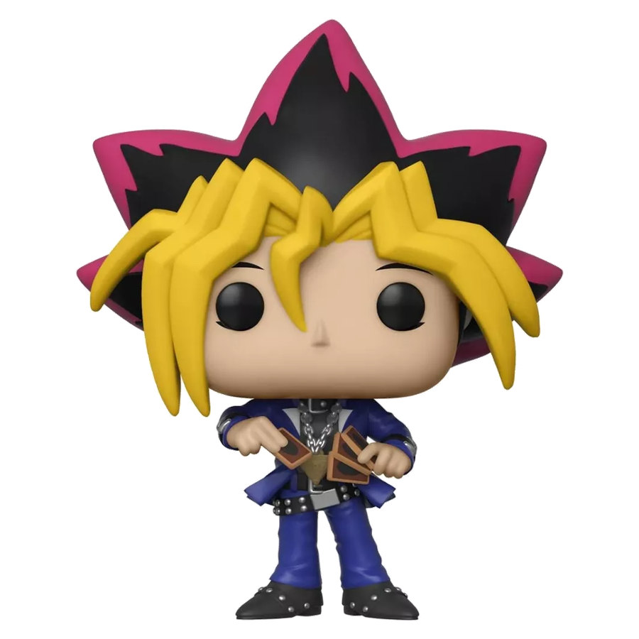 Yugi Muto, and he is not blinking